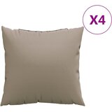  Jastuci za sofu 4 kom smeđesivi 50 x 50 cm od tkanine | shoptok.hr