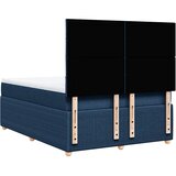  Krevet s oprugama i madracem plavi 140x200 cm od tkanine | shoptok.hr