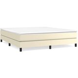  Okvir za krevet krem 180x200 cm od umjetne kože | shoptok.hr