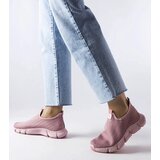 Gemre Pink slip-on sneakers Yellville | Shoptok.si