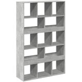  Regal za knjige boja betona 100x33x156,5 cm konstruirano drvo | shoptok.hr