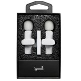  Lightning Dual bežični lavalier mikrofon (2 u setu) K1 bijeli | Shoptok.si