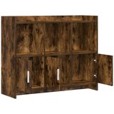  Kreveta Dimljeni hrast 98,5 x 33 x 80 cm Konstruirano drvo | Shoptok.si