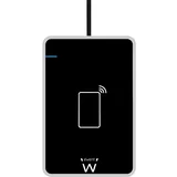 Ewent Čitalec pametnih in osebnih kartic, USB 2.0, NFC brezkontaktni, črn, EW1053
