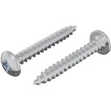  Drvene vijake 2 pcs Srebrno M4 x 28 mm Čelik | shoptok.hr
