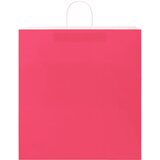  Papirnate vrećice 250 kom s ručkama ružičaste 45x17x48 cm | shoptok.hr