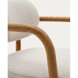 Kave Home Rjav/kremno bel jedilni stol Melqui – | Shoptok.si