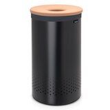 Brabantia laundry basket 60L round, black (OŠTEĆEN ARTIKL) Cijene