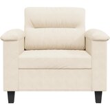  Fotelja bež 60 cm od mikrovlakana | Eponuda.com