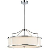 Open Design OR80872 - Luster na šipci STANZA 4xE27/15W/230V, prečnik 55 cm, sjajni hrom/bela Cene
