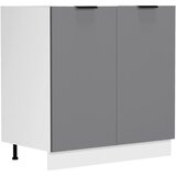 MID.YOU Spodnja Omarica Za Korito Fasola, Bela, Antracit, Š 80cm | Shoptok.si