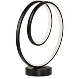 Opviq stona lampa cezanne black white light