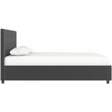 Støraa Tamno sivi tapecirani bračni krevet 140x200 cm Emily – | shoptok.hr