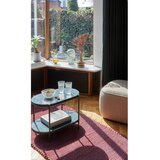 Hübsch Temno zelena marmorna mizica 34x58 cm Nusa – | Shoptok.si