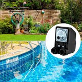 QWORK® tlačno stikalo 230 V – 1-fazno, 1/4" za vodne črpalke in vrtne sisteme | Shoptok.si