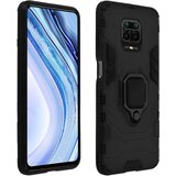 AVIZAR Ovitek za Xiaomi Redmi Note 9 Pro Max / 9 Pro / 9S, odporen na udarce, s kovinskim držalom za prstan, zbirka prstanov - crn, (20599838) | Shoptok.si