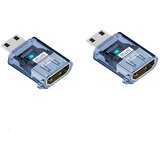 INF USB-C v HDTV ženski adapter (2 kosa) – 8K@60Hz HDMI 2.1, HDR 12-bit Blue, (5000326803) Cene