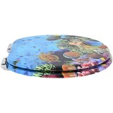  Toaletna sjedala s mekim zatvaranjem Duboko plava 44 x 38 cm | shoptok.hr