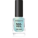 Dermacol Nail Veil nadlak za nokte svjetlucavi nijansa Sparkling Ocean 11 ml | shoptok.hr