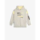 Koton Slogan Themed Printed Long Sleeve Hooded Sweatshirt | ePonuda.com