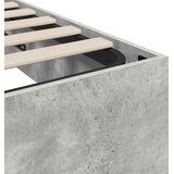  Otomanski krevet Betonsko Siva 90 x 190 cm Konstrukcijsko drvo | shoptok.hr