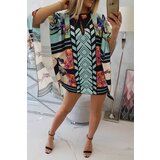Kesi Dress batwings tied at the waist mint | shoptok.hr
