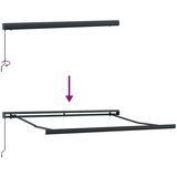 Tenda na ručno uvlačenje bordo 300 x 250 cm | Eponuda.com