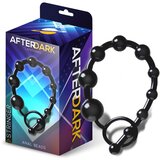 Afterdark Stringer Silicone Anal Beads 30cm Black Cene