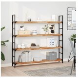 vidaXL Plutajuće police 2 kom 140x20x4 cm Masivno drvo akacije s uljnim premazom - Uljni premaz 140 x 20 x 4 cm 2 1 | shoptok.hr