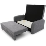 ELTAP Siva sklopiva/s prostorom za odlaganje sofa od šenila 155 cm Laine – | shoptok.hr