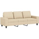  Trosjed s tabureom krem 180 cm od tkanine | shoptok.hr