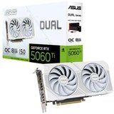 Asus graficka karta DUAL-RTX5060TI-O8G-WHITE NVD/8GB/GDDR7/128bit/bela Cene