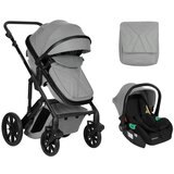Kikka Boo Kolica Darling Light Grey premium set 2in1 sa auto sedištem I-Size | ePonuda.com