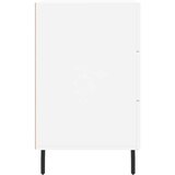  Noćni ormarić bijeli 40 x 40 x 66 cm od konstruiranog drva | shoptok.hr