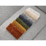 Bobochic Paris Svetlo siva sedežna garnitura iz tkanine bouclé 232 cm Hippolyte – | Shoptok.si