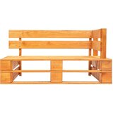  Vrtna sofa od paleta od borovine s crvenim jastucima | shoptok.hr