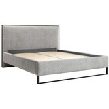 MID.YOU OBLAZINJENA POSTELJA 180 cm x 200 cm , les, tekstil, leseni material bež | Shoptok.si