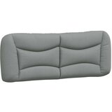 vidaXL Posteljni okvir z vzglavjem svetlo siv 120x200 cm blago | Shoptok.si