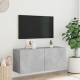  Zidni TV ormarić sivi boja betona 100x30x41 cm | Eponuda.com