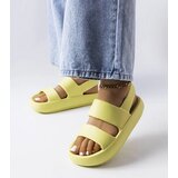 Gemre Green sandal-type flip-flops Émond | Shoptok.si