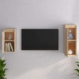TV ormarići 2 kom od masivne borovine | shoptok.hr