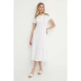 Polo Ralph Lauren Obleka bela barva, 211935606
