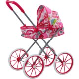 Kolica za lutke Patterns - roza | shoptok.hr