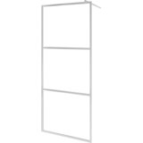 vidaXL Steklena pregrada za tuš s prozornim ESG steklom 90x195 cm, (20684022) | Shoptok.si