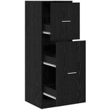  Apoteka za pohranu Crni hrast 40 x 41 x 118 cm | shoptok.hr