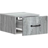  Stenski nočni omarici 2 pcs Siva Sonoma 34,5 x 33 x 20 cm, (5000209777) | Shoptok.si