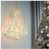 solight 1V296 - LED božićna dekoracija 9xLED/2xAA toplo belo zvonce | Eponuda.com