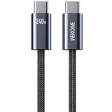 WDC-23 kabl 3.1 usb tip c m/m 1m za super brzo punjenje 240W/480Mbps, crni