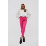 Moodo Cigarette trousers with belt Cene