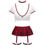 Cottelli kostim školarca set (crveno-bijeli) - M | shoptok.hr